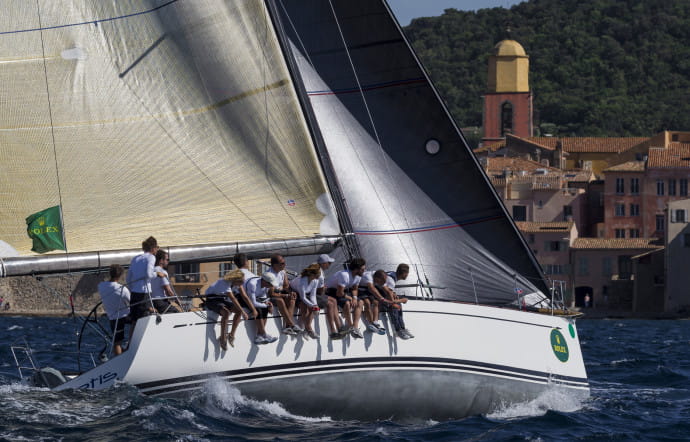Le Golfe de Saint-Tropez, décor de la seconde étape de la Giraglia Rolex Cup.