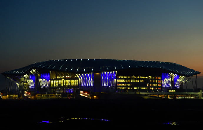 Le parc OL, inauguré en janvier 2016.