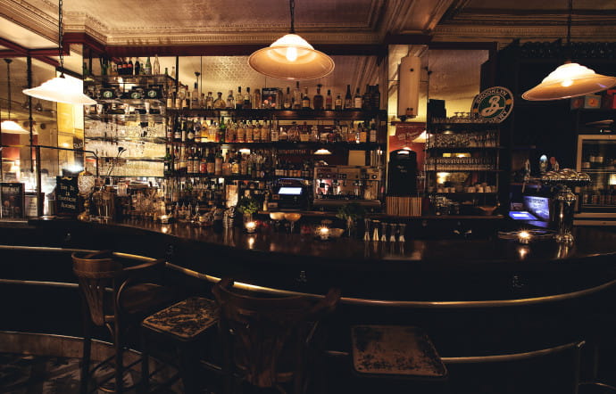 Le Café Moderne, à Paris.