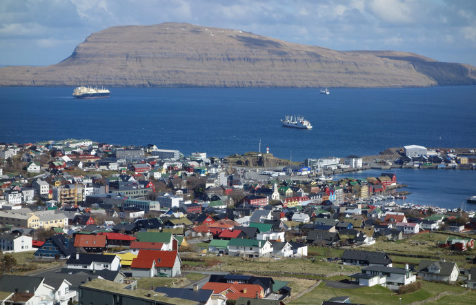 Tórshavn, l’une des plus petites capitales d’Europe, Îles Féroé.