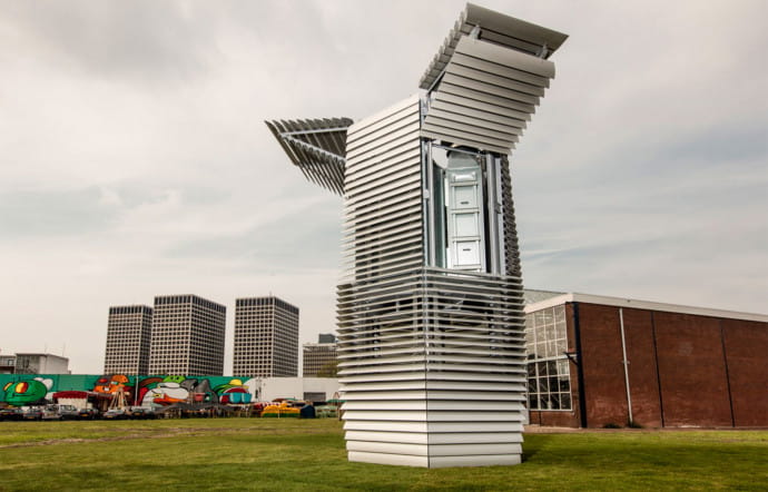 Tour « Smog Free », design Daan Roosegaarde.