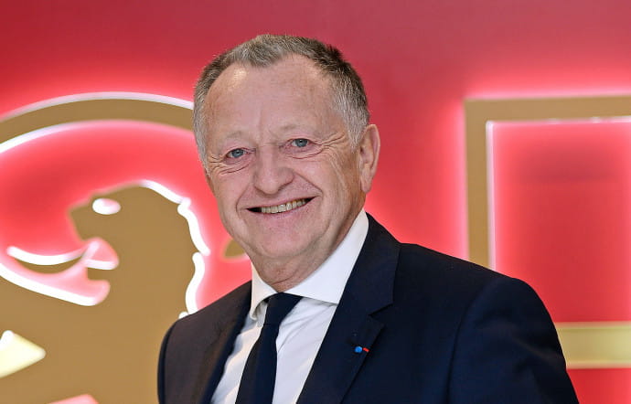 Jean-Michel Aulas, président de l’Olympique Lyonnais depuis 1987.