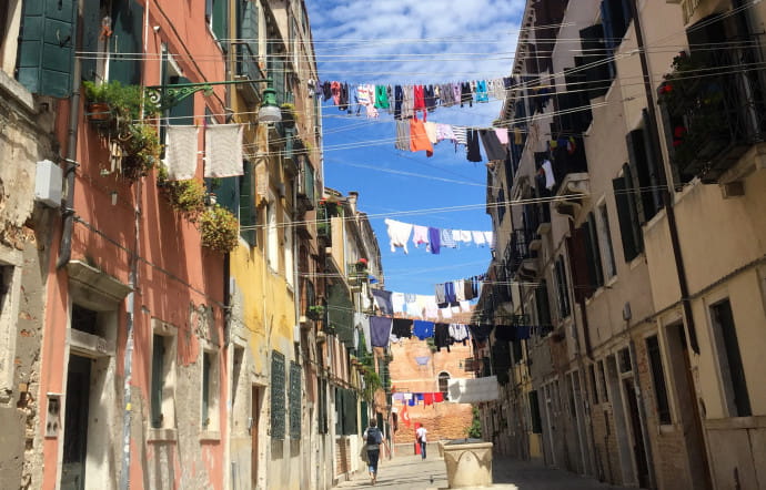 Castello, le quartier QG de Xavier Veilhan pendant sa permanence à Venise.