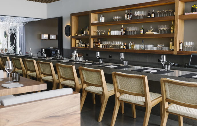 Pujol, la maison mère du chef Enrique Olvera, à Polanco, Mexico.