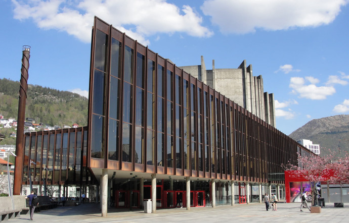 Le Grieghallen, l’un des 20 lieux choisis par le festival international de Bergen.