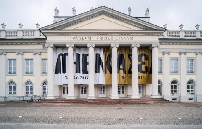 Façade du Musée Fridericianum, Cassel.