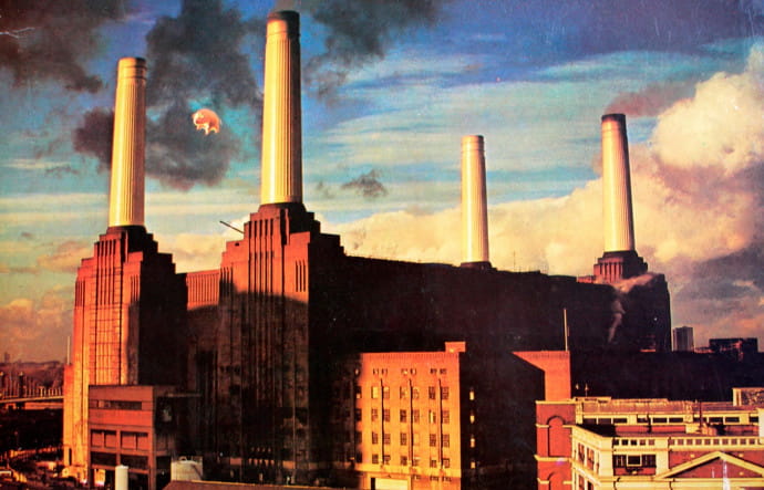 Plein de musique au V&M ! Pochette d’« Animals », Roger Waters, 1977.
