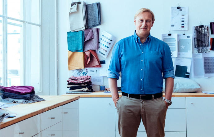 Patrik Nilsson est le président de Gant (groupe Maus Frères).