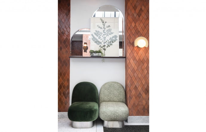 Le lobby de l’Henrietta, comme chez soi !