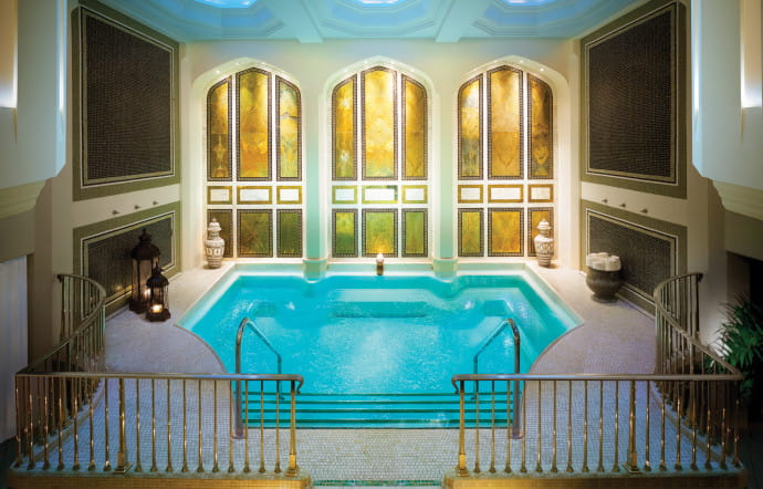 Le spa de l’hôtel Montage, symbole de ce luxe Beverlien.