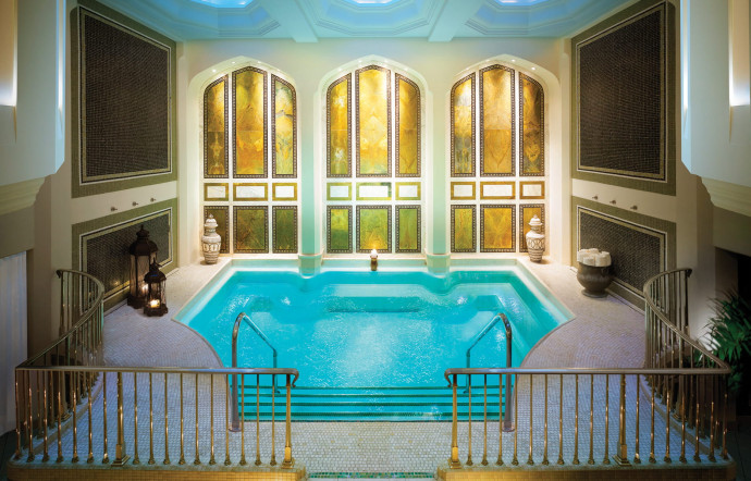 Le spa de l’hôtel Montage, symbole de ce luxe Beverlien.