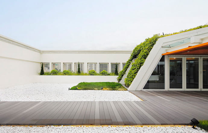 Le SK Yee Healthy Centre, bâtiment favori de Bryant Lu à Hong Kong.