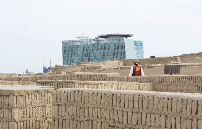 Huaca Pucllana, Lima.