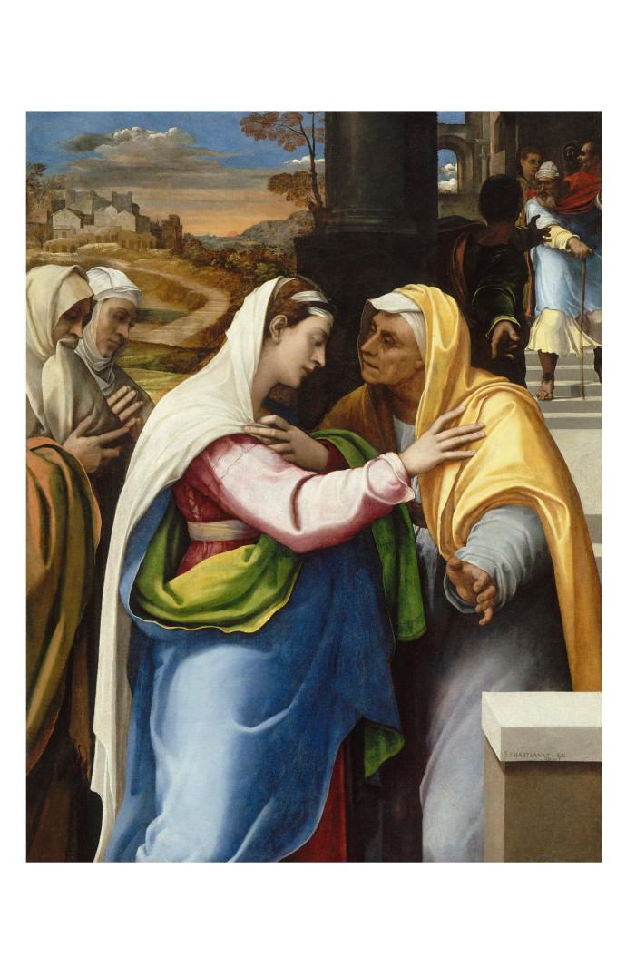 « La Visitation », Sebastiano del Piombo, 1518-19.