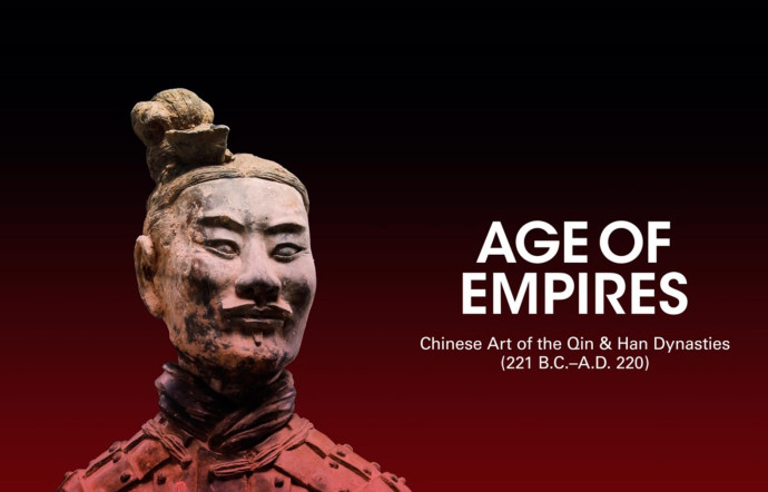 Affiche de l’exposition d’art classique « Age of Empires », au Metropolitan Museum of Art de New-York.