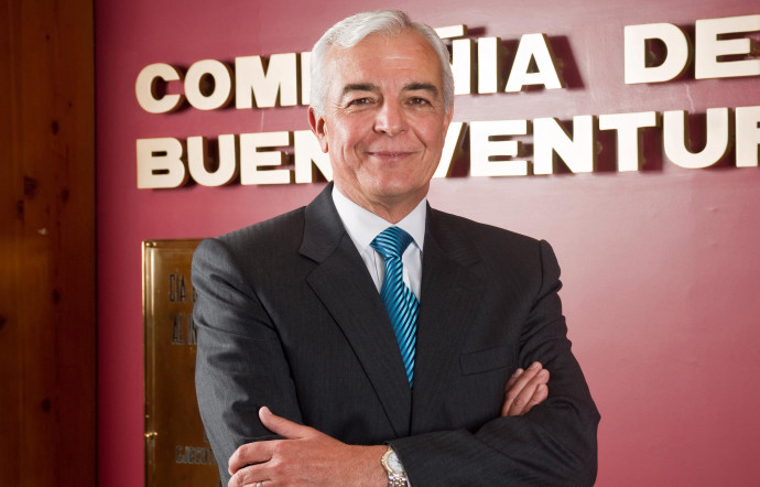Carlos Gálvez Pinillos, vice-président de Minas Buenaventura et président de la SNMPE (Sociedad Nacional de Minería, Petróleo y Energía).