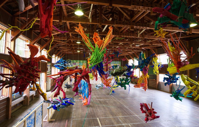 Le poétique musée créé par les japonais Hachi et Seizo Tashima dans une ancienne école (2009).