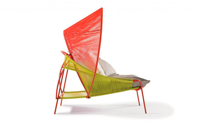 Fauteuil « Traveler Outdoor », de Stephen Burks, Roche Bobois.