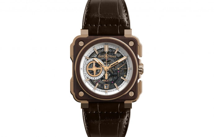 Montre BR X1 Skeleton Chronograph de Bell & Ross, 23 000 €.