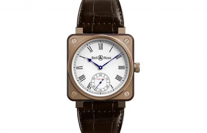 Montre BR 01 Petite Seconde de Bell & Ross, 7 900 €. Edition limitée à 500 exemplaires.