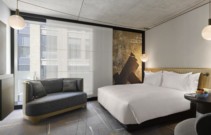 Nobu Hotel Shoreditch, Londres, ouvert le 30 juin dernier.