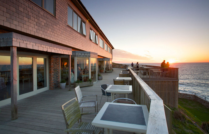 The Lewinnick Lodge, à Newquay, en Cornouailles.