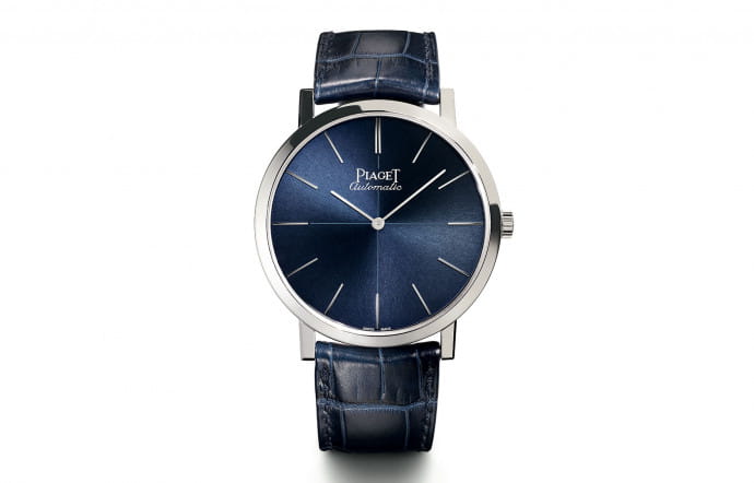 La « Collection Altiplano 60 ans Altiplano 43 mm », de Piaget termine notre sélection de montres joaillières.