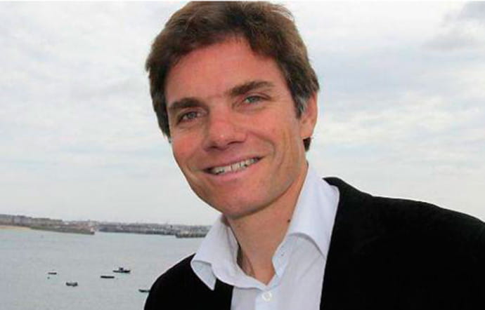 Yann Bucaille, président du Groupe Emeraude et propriétaire de l’hôtel Castelbrac, à Dinard.
