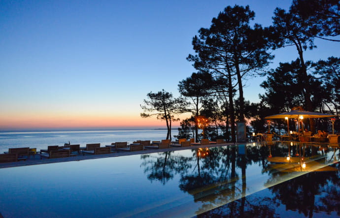 Les accents atlantiques de l’hôtel La Co(o)rniche, Pyla-sur-mer.