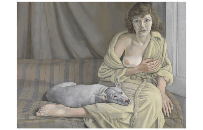 « Girl with a White Dog », de Lucian Freud, 1950-1951.