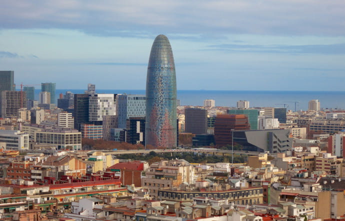 Poblenou, él barrio le plus créatif de Barcelone.
