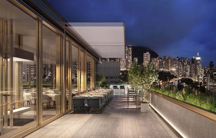 Le rooftop bar du Murray.