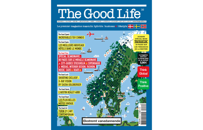 The Good Life N°30, spécial Scandinavie, en kiosque le 7 septembre.