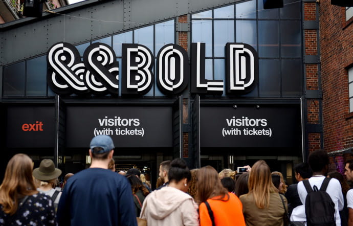 Le thème du B&&B 2017, du 1er au 3 septembre à Berlin, était « Bold ».