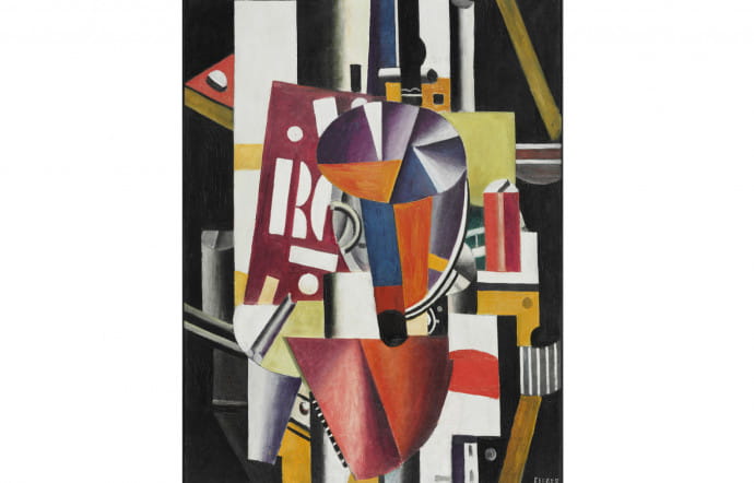 Le Typographe, Fernand Léger, 1919.