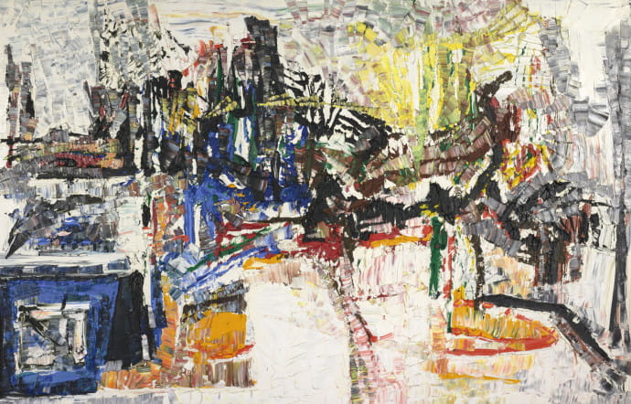 « Micmac », Jean-Paul Riopelle, 1975.