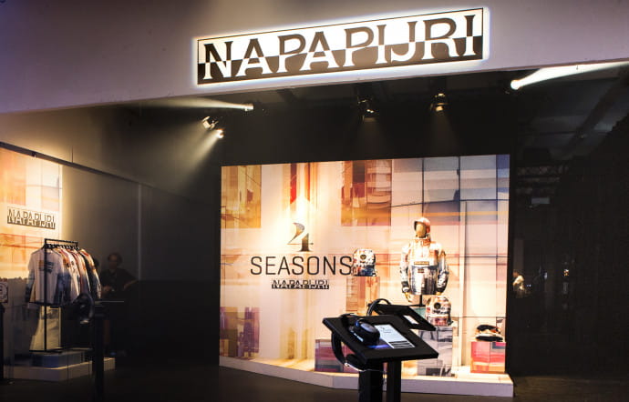 La collection « 4 Seasons » de Napapijri pour Zalando a été présentée au Bread & Butter 2017.