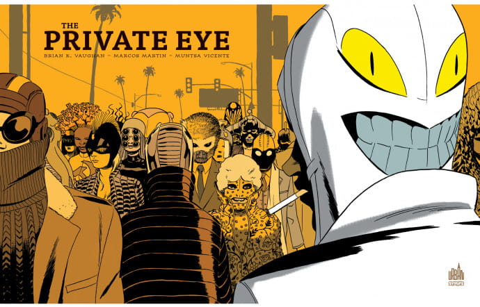 « Private Eye » par Brian K. Vaughan, disponible ici.