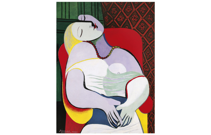 Le Rêve, Pablo Picasso, 1932, huile sur toile, collection privée de Steven Cohen.