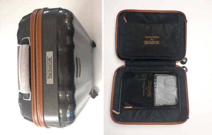 Valise Samsonite x The Good Life, 530 €.
