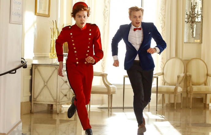 Thomas Solivéres et Alex Lutz en Spirou et Fantasio.