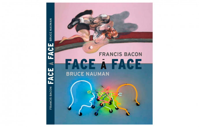 Catalogue de l’exposition faisant s’affronter deux artistes emblématiques de l’art contemporain, Bacon et Nauman.