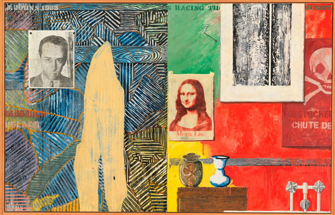 « Racing thoughts », Jasper Johns, 1983.