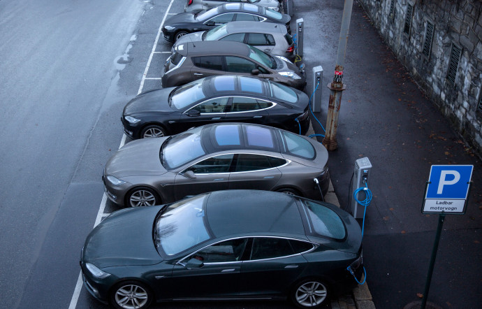 Parkings publics à Oslo, où recharger sa voiture électrique.