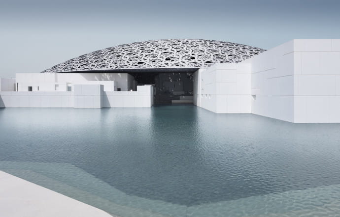 Le Louvre Abou Dhabi, imaginé par Jean Nouvel.