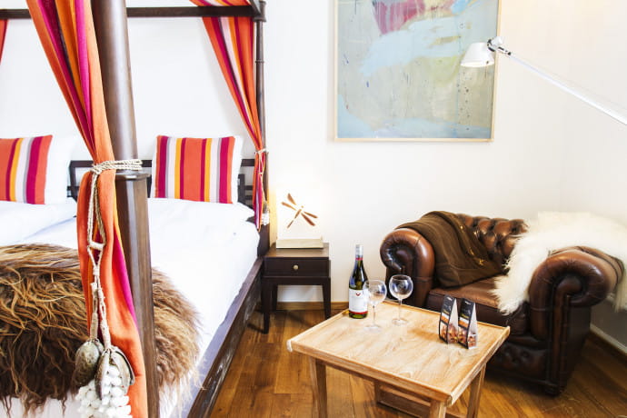 Chambre de l’hôtel Babette, qui fait partie des adresses des Guldsmeden Hotels, à Copenhague.