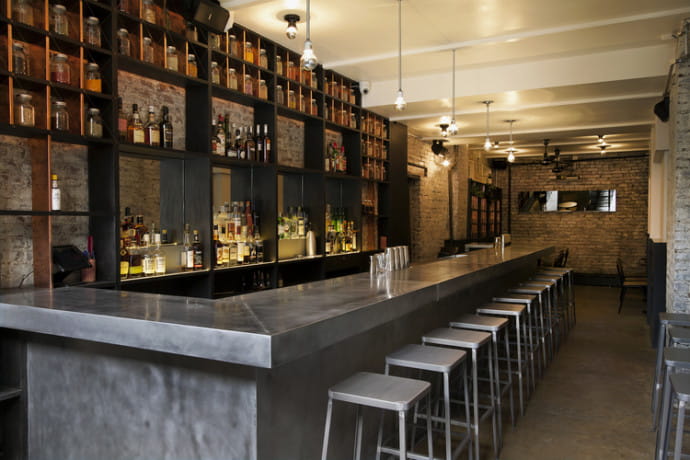 Le cocktails bar MACE à New York.