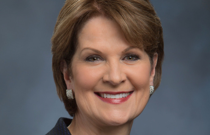 Marillyn Hewson, présidente-directrice générale de Lockheed Martin.