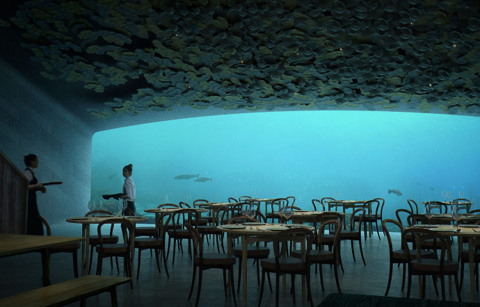 Under, le restaurant sous-marin de Snøhetta en Norvège