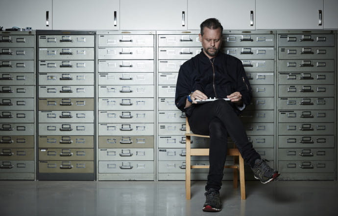 Jesper Kouthoofd, du collectif suédois Teenage Engineering.